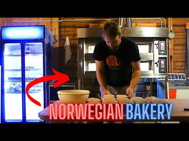 At 22 he has a MICRO BAKERY in the heart of NORWAY - Professional BELGIAN Artisan Baker