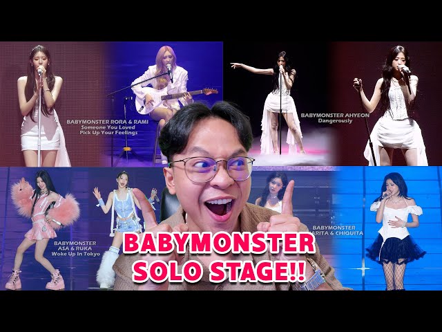 BABYMONSTER SOLO STAGE ALL MEMBERS (REACTION !!) | 1st WORLD TOUR SEOUL