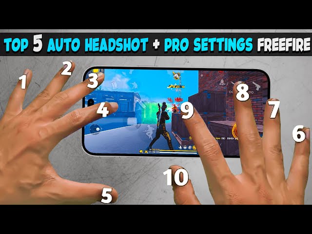 Top 5 New Zig-Zag Movement + Auto-Headshot Trick [Hindi] | Fast Movement & Headshot Trick FF