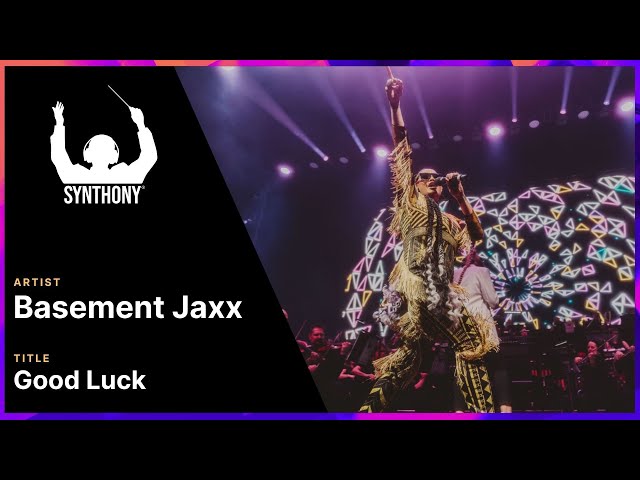 SYNTHONY - Basement Jaxx - Good Luck (Live in Melbourne 2024) | ProShot 4K