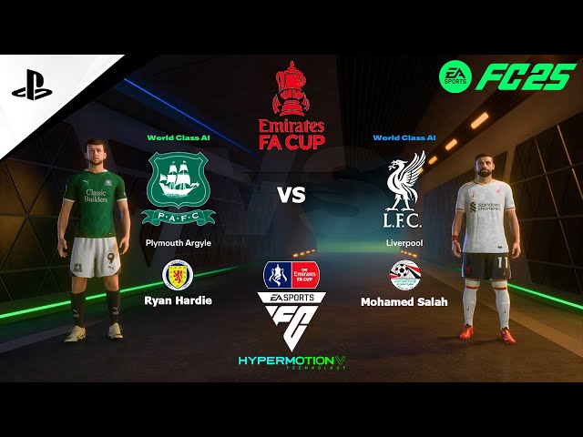 FC 25 PS4 - Plymouth vs Liverpool | Match FA Cup Fourth Round