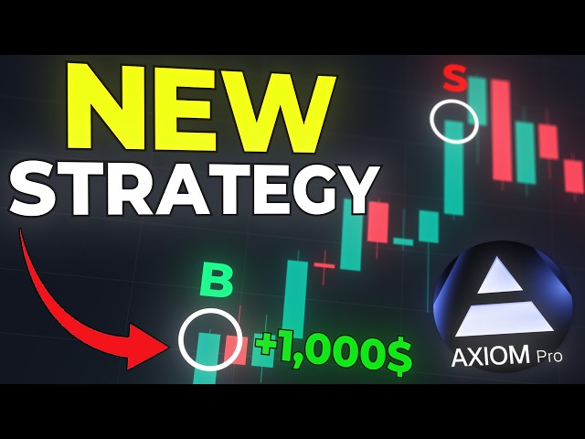 The NEW STRATEGY To Make $1,000 PER DAY Trading MEMECOINS (AXIOM PRO GUIDE)