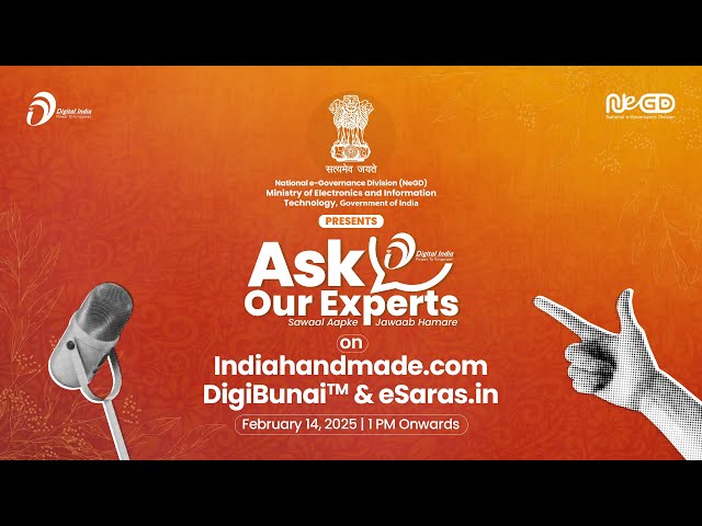 Ask Our Experts | Topic: Indiahandmade.com, DigiBunai & eSaras.in