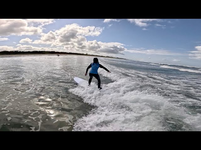 Surfing Student Graduates To The Next Level In This Session