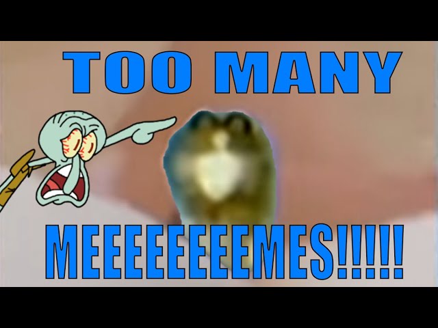 Screaming Blue Thing Meme Compilation 4