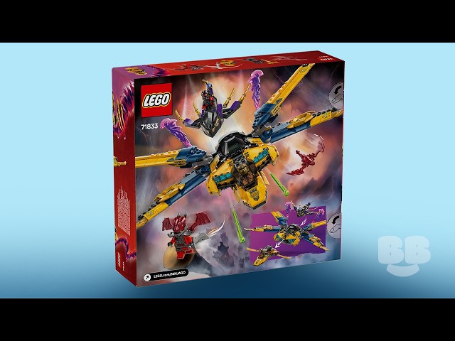 LEGO® Ninjago 71833 Ras & Arin’s Super Storm Jet – Part 3 Second Wings, Hellfire Flames & Modular Bu