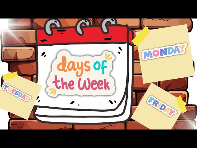 Lets learn the Days of the Week| Educational Song for Toddlers  | Fun & Catchy Learning Song! 🎶🎵