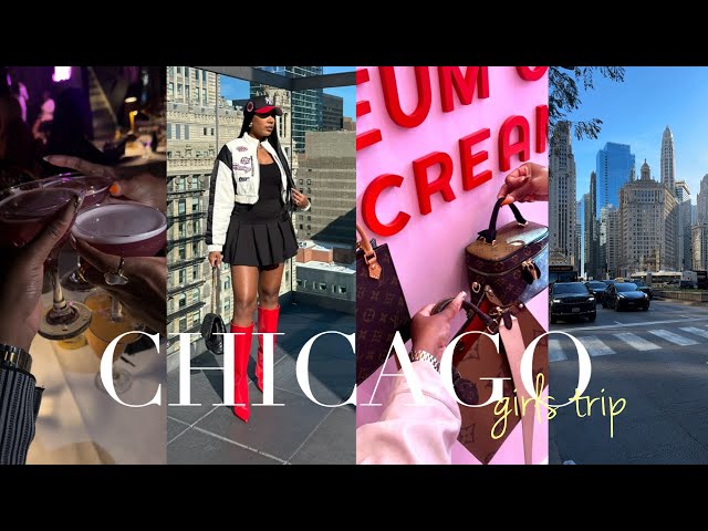 VLOG | GIRLS TRIP TO CHICAGO, 72 HOURS IN THE CITY, IT'S A CELEBRATION, BOAT TOUR, NIGHT LIFE + MORE