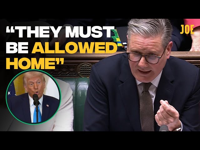 Keir Starmer stands against Donald Trump’s plan to level Gaza