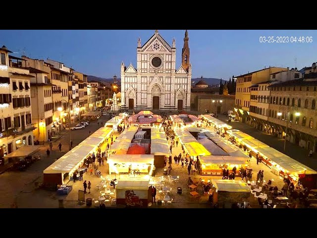 🎄🅻🅸🆅🅴🎄Italian Christmas Market Magic 🇮🇹✨ Live Webcam from the Heart of Italy🎁Winter