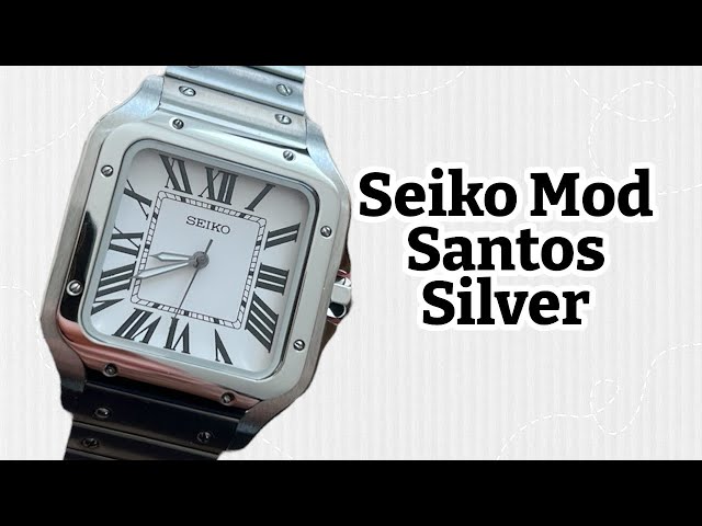 Seiko Mod Santos Homage Build