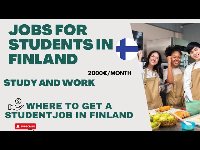 JOBS IN FINLAND || STUDENT JOBS IN FINLAND 🇫🇮 || HOW MUCH I MAKE AS A STUDENT IN FINLAND