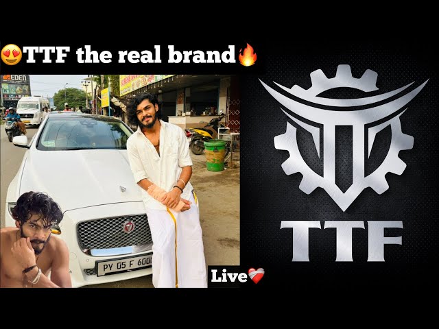 😍TTF is now a official brand🔥|The real brand ❤️‍🩹live vaanga TTF eh♥️