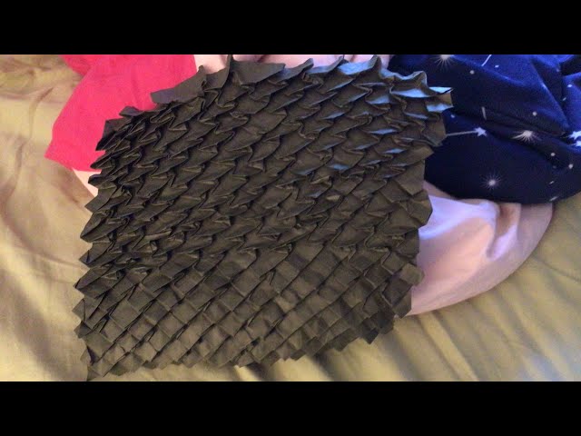 Origami Dragon Scales Tessellation Tutorial (Me)