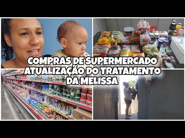 COMPRAS DE SUPERMERCADO ‐ EVOLUÇÃO DO TRATAMENTO DA MELISSA - OBSERVAÇÕES DA VIDA REAL