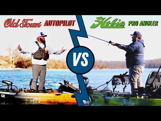 ULTIMATE Fishing Kayaks: Old Town AutoPilot 136 vs Hobie Pro Angler 14