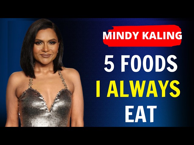 5 Anti aging Foods Mindy Kaling Always Eats to Reverse Aging – The Secret to Staying Forever Young!