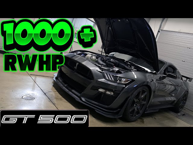 2020 GT500 (1000 RWHP DYNO) E85 Ported Supercharger & Mods at Brenspeed