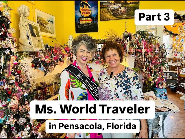 Explore Pensacola, Florida w/Ms. World Traveler (Part 3) - Feat. Angel's Garden