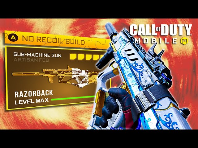 RAZORBACK NO RECOIL CLASS IN COD MOBILE