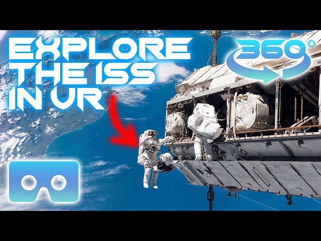 Explore the ISS in 360°: Experience Zero Gravity in VR [4K]