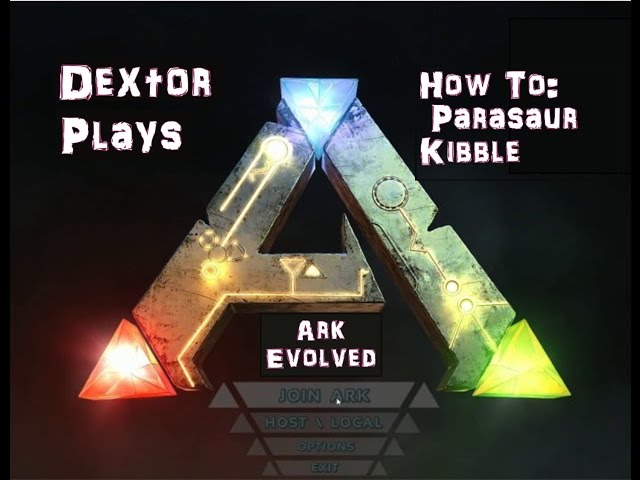 How to Ark Parasaur Kibble (Gameplay / Playthrough / 1080p60 )