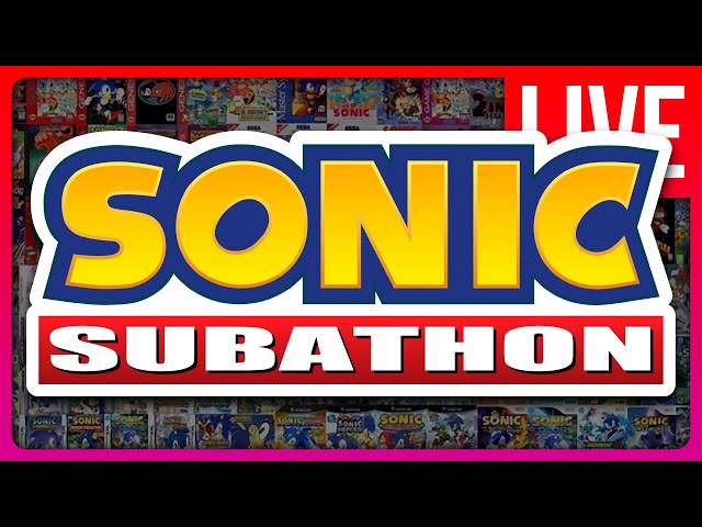 LIVE 🔴 PLAYING EVERY SONIC GAME