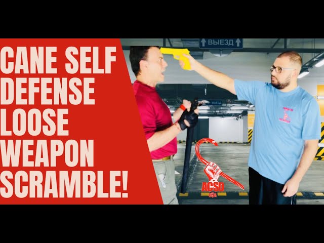 Cane Self Defense: Must Have Training-Loose Weapon Scramble!