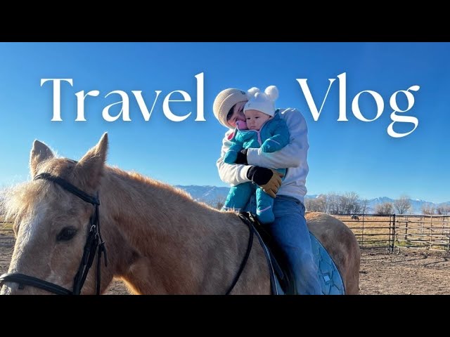 UTAH VLOG: Riding Horses, Exploring Backcountry, and Baby Walks On Ice!