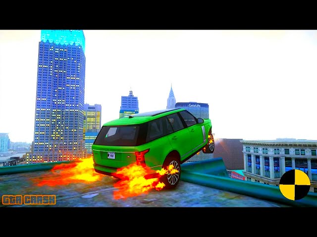 GTA 4 CRASH TESTING REAL CAR 568