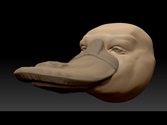 ZBrush Subtools Head & Eyes to the Body