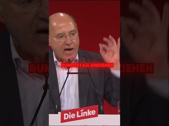 Gysi über die Bedeutung der Linken im Bundestag 🇩🇪 #dielinke #gysi #politik