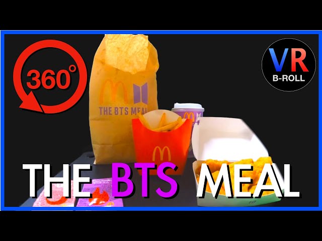 VR 360 - McDonald's BTS Meal - Virtual Mukbang /ASMR