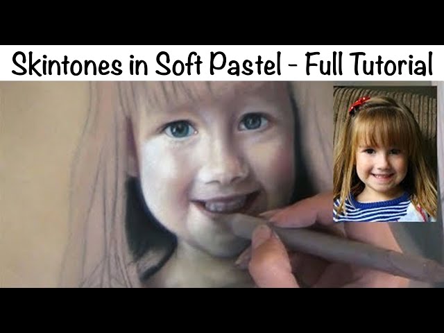 How to Paint a Portrait: Skintones in Pastel