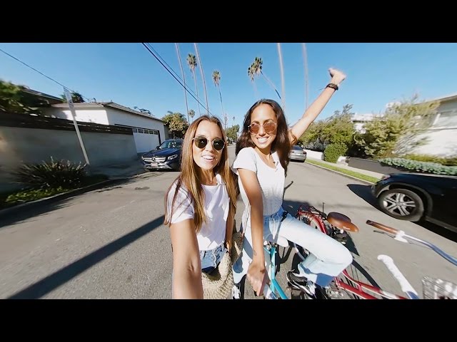 360 TRAVEL VLOG: BIKING IN LOS ANGELES!