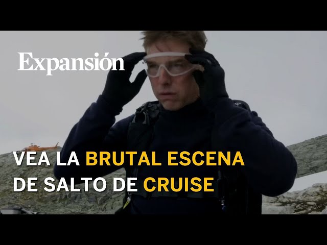 Tom Cruise rueda la secuencia más espectacular de la historia del cine