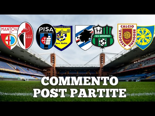 PISA RIMONTA E VEDE LA SERIE A! BARI VITTORIA IN TRASFERTA! COMMENTO SERIE B