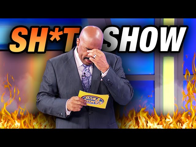 Family Feud TORCHES Steve Harvey!! (3rd season marathon 2/2)