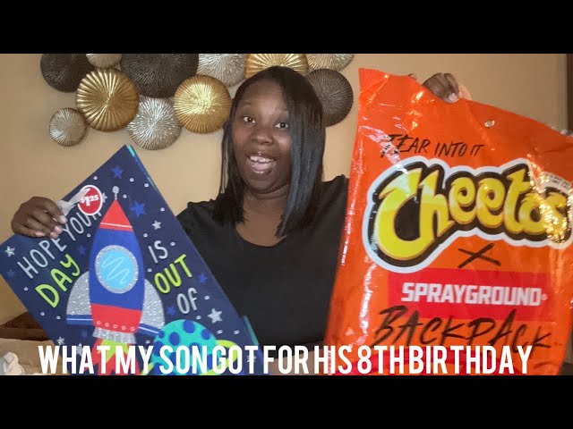 8 Year Old Birthday Boy Gift Ideas | What We Got My Son For His EIGHTH Birthday!! #boygiftideas