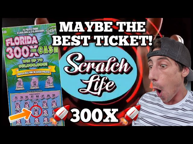 300X The Cash Might Be The Best Scratch Off In The Florida Lottery!!!🚀