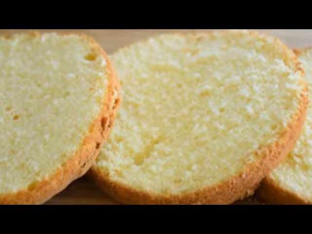 Basic Sponge Cake| Sponge cake without Oven| Vanilla Sponge cake with Eggs|