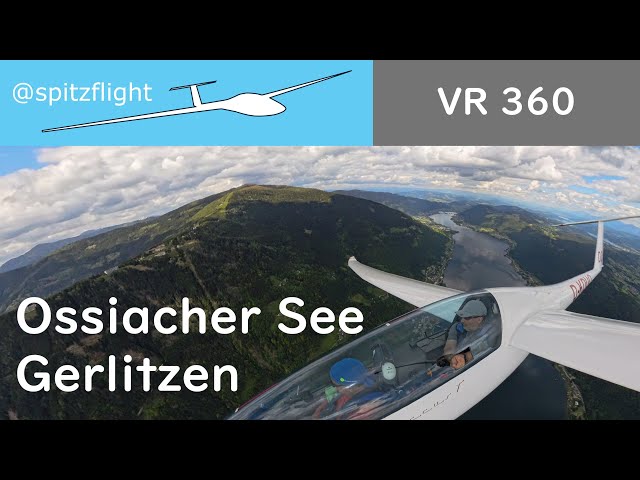 VR360 Segelfliegen Gerlitzen-OssiacherSee, Feldkirchen, Austria