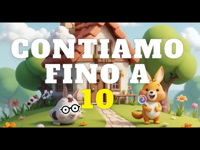 "Conta con me! Impariamo i numeri da 1 a 10 🎉 | Video per bambini"