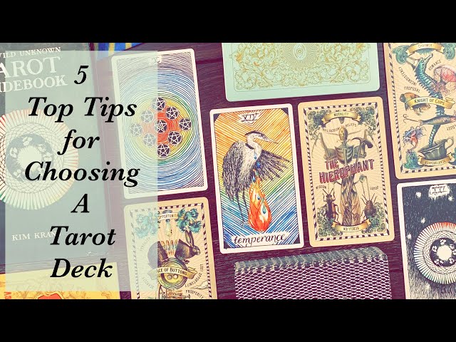 5 Top Tips for Choosing a Tarot Deck || Wicca and Witchcraft || Ophelia Feyre