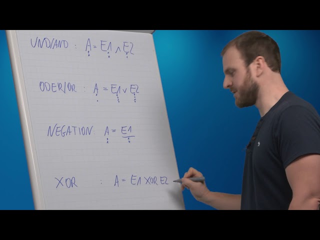 Binäre Verknüpfungen, AND, UND, OR, ODER, XOR, Exklusives ODER, NOT, NEGATION | Prof. Griesbauer