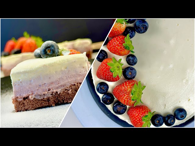 No-Bake Blueberry Cheesecake | Perfect Cheese cake for Dessert