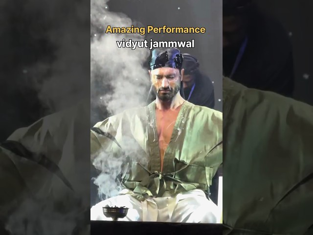 Amazing Performance In vidyut jammawal | IHFF Sheru Classic 2024 #vidyutjammwal #ihff #shortfeed