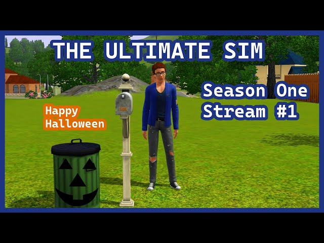 The Sims 3 | The Ultimate Sim | TEST STREAM | HAPPY HALLOWEEN