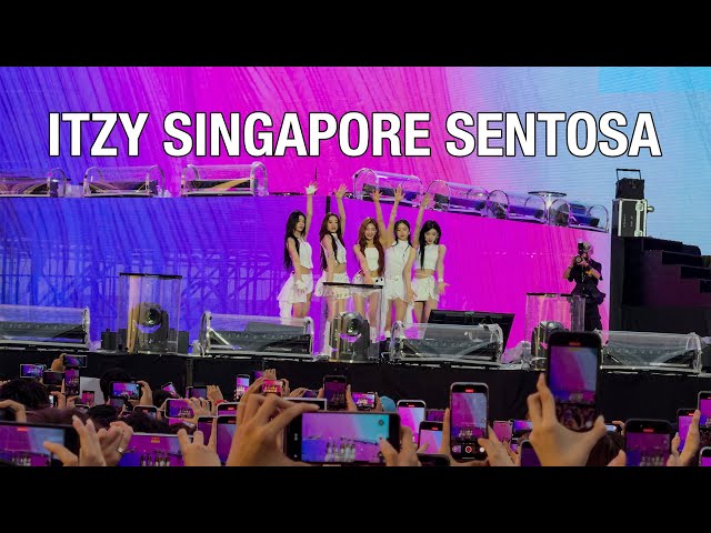 241228 ITZY Singapore Sentosa Siloso Beach - 4K 60 HDR