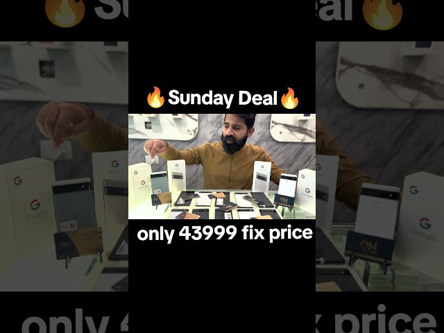 GOOGLE PIXEL 6A Sunday Deal only 43999